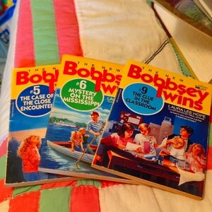 3 Bobbsey Twins Books #6,#5 and #9